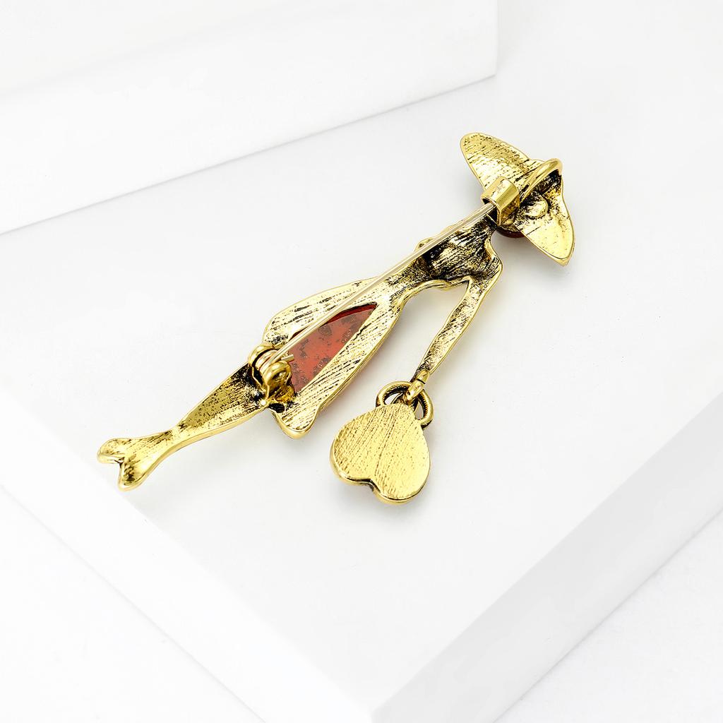 Elegant Sophisticated Walking Girl Pin Vibranting Color Accesory Portable for Children and Trendy Adults Stylish Outfits