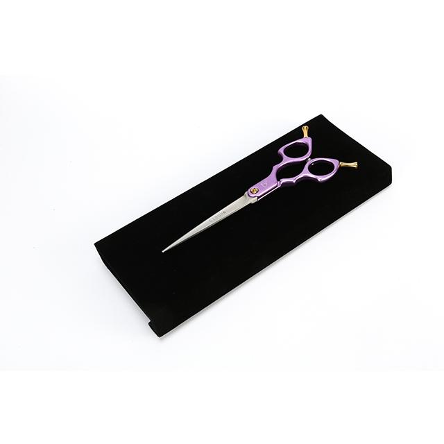 CIDON 6 Series 6.5-Inch Multi-color Curved Pet Grooming Shears фиолетовый