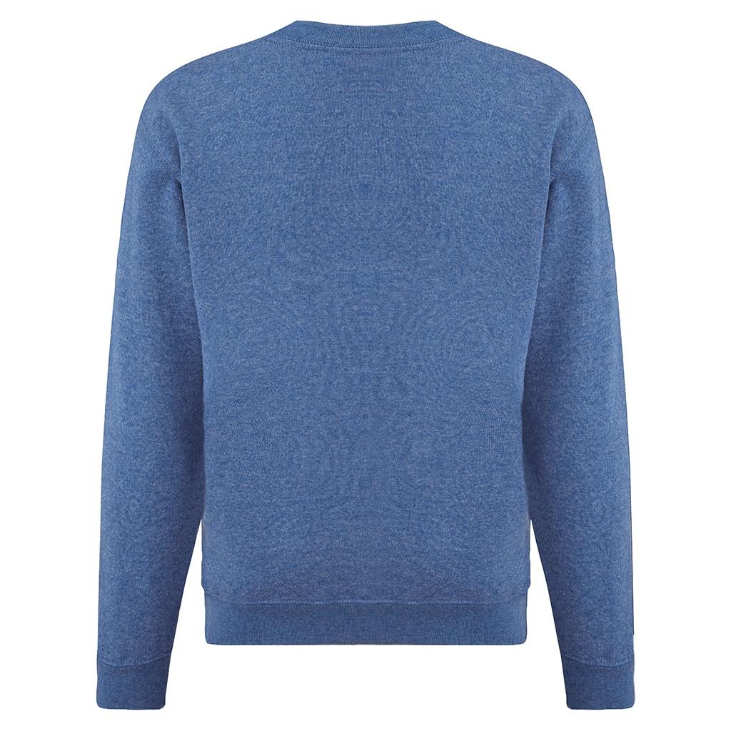 Fruit Of The Loom Childrens Unisex Set In Sleeve Sweatshirt