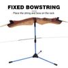 Archery Folding Recurve Bow Stand Bow Storage Hunting Shooting Bow and Arrow Portable Takedown Fiberglass Bracket Equipment 5