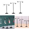 3x Iron T Bar Earring Necklace Jewelry Display Stand Rack