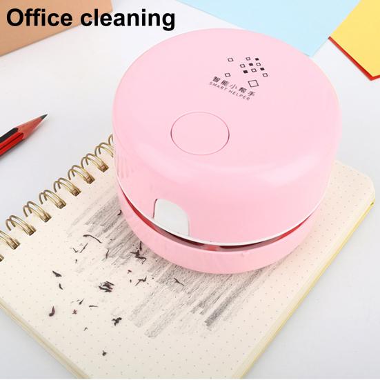 Mini Desktop Vacuum Cleaner Dust Remover Sweeper Home/Office Table Cleaning Tool