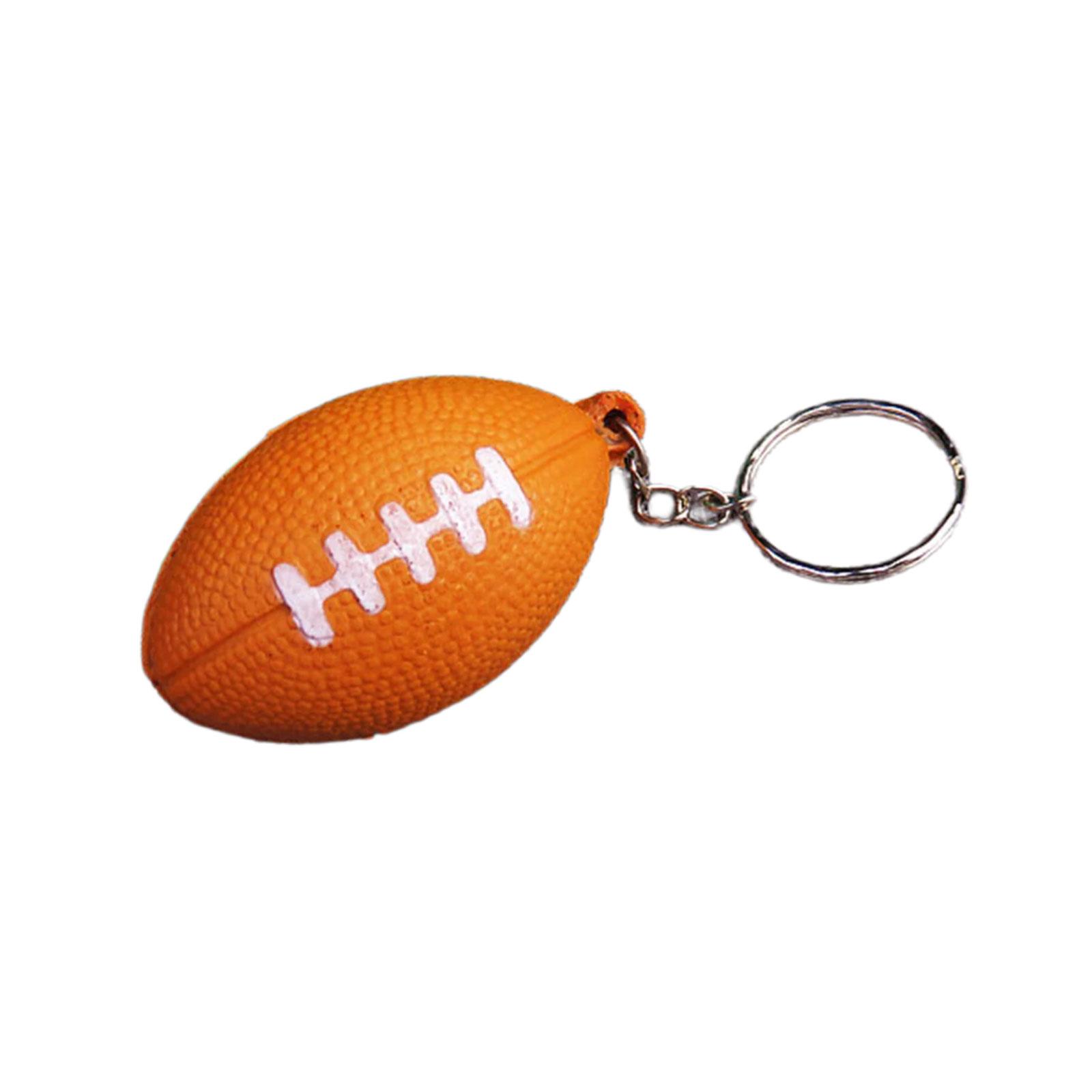 

Маленький брелок для ключей в виде регби, подвеска для рюкзака, украшение для сумки, автомобильный брелок, держатель для ключей, сумка, подвеска