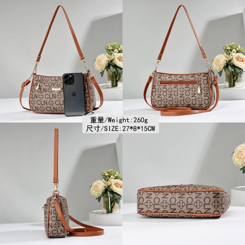 nderarm bag women's new fashion messenger trend large capacity texture middle-aged and elderly shoulder women's bag