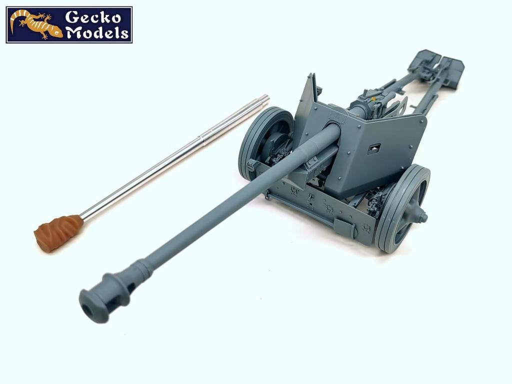 Gecko Models German PaK40 Gun Early Model Plastic Model GEC16GM0012 1/16 7.5cm Anti-tank (cannon)