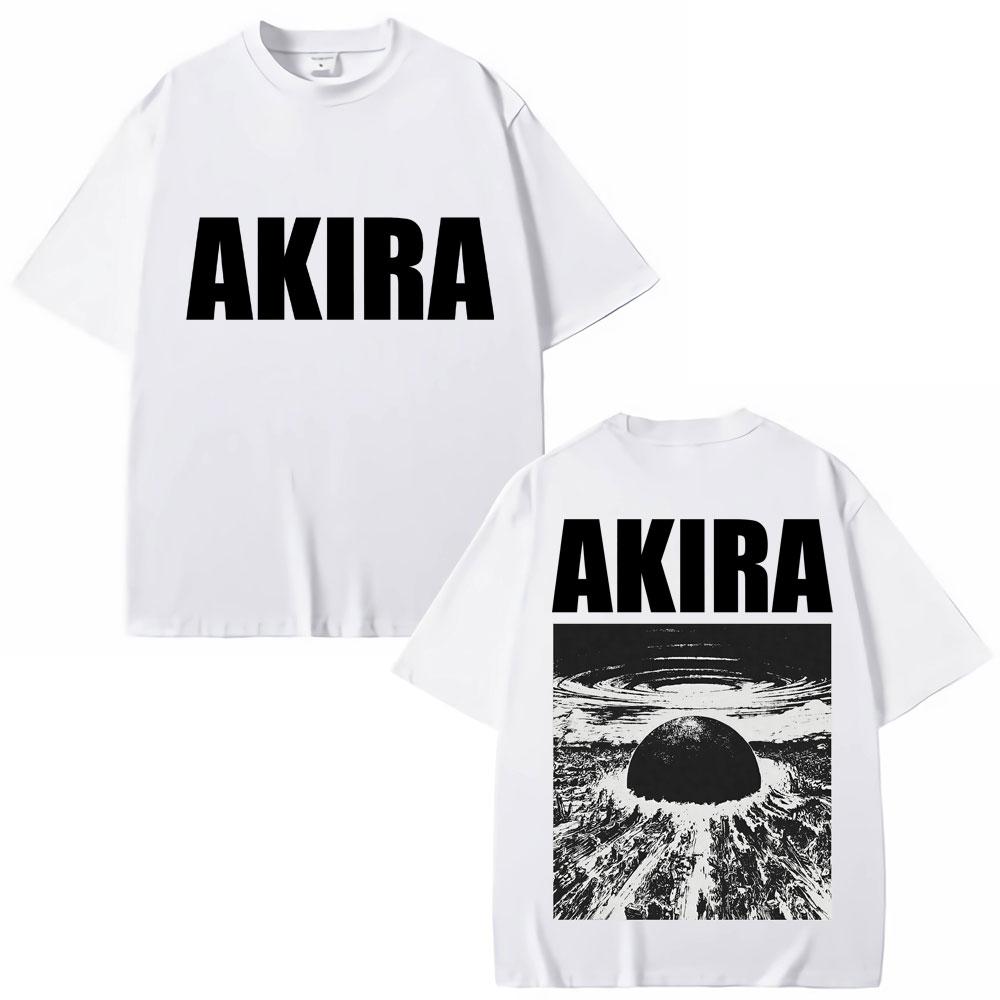 Japanese Anime New Tokyo Akira Tshirts Movie Science Fiction Masataro Kaneda T Shirt Unisex Women Loose 100 Cotton Unisexga T Shirts
