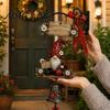 Cartello di Benvenuto Personalizzabile con Gnomo da Giardino e Campanella, Campanello da Porta Appeso per Esterno, Campanelle Eoliche con Numero Civico Uniche per Decorazioni di Patio, Casa, Portico, Cortile Campanella