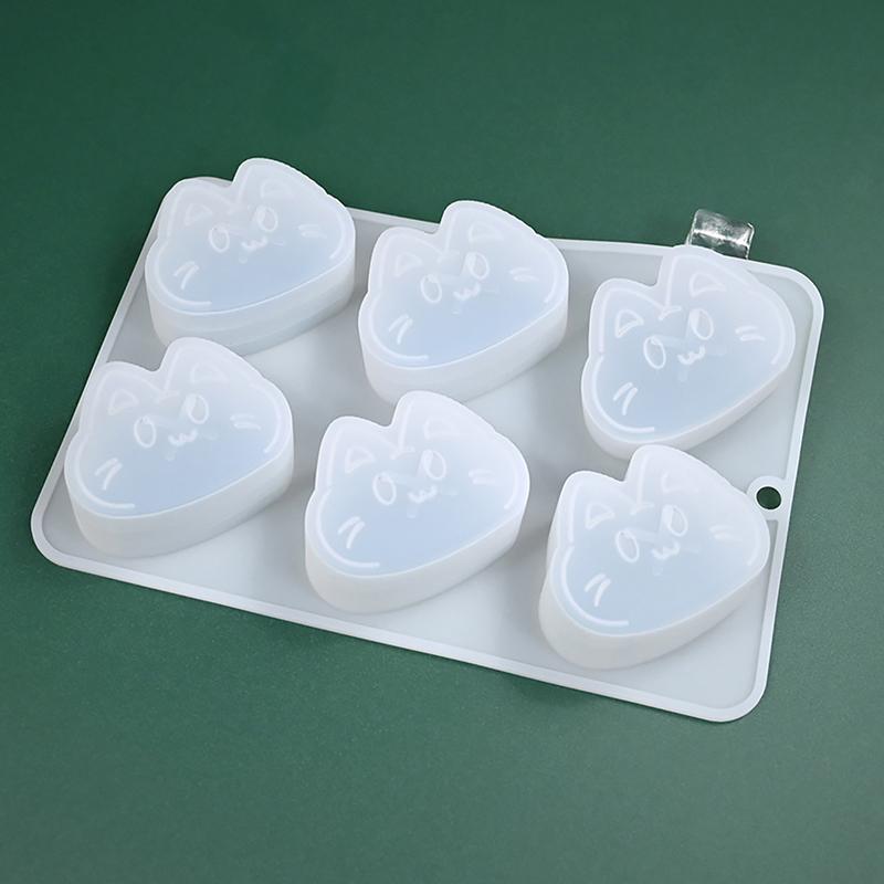 

Мультяшна 3D форма для кота з силікону Зроби сам Пудинг Мус Желе Сир Шоколадна форма Мочі Десерт Інструменти для прикраси торта Випічка 1pcs