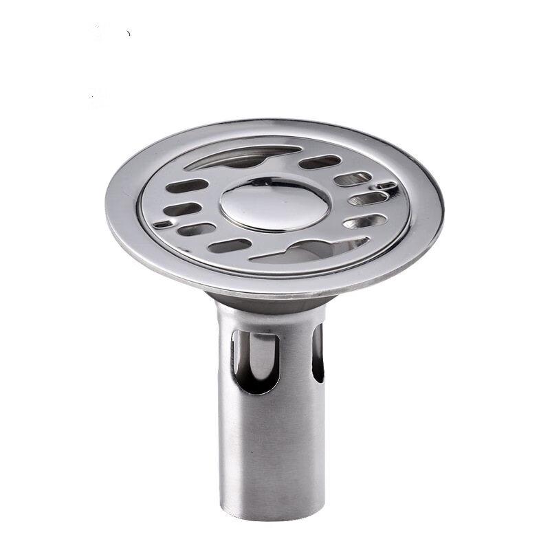 MDNG Stainless Steel Round Floor Drain with Deep Water Seal