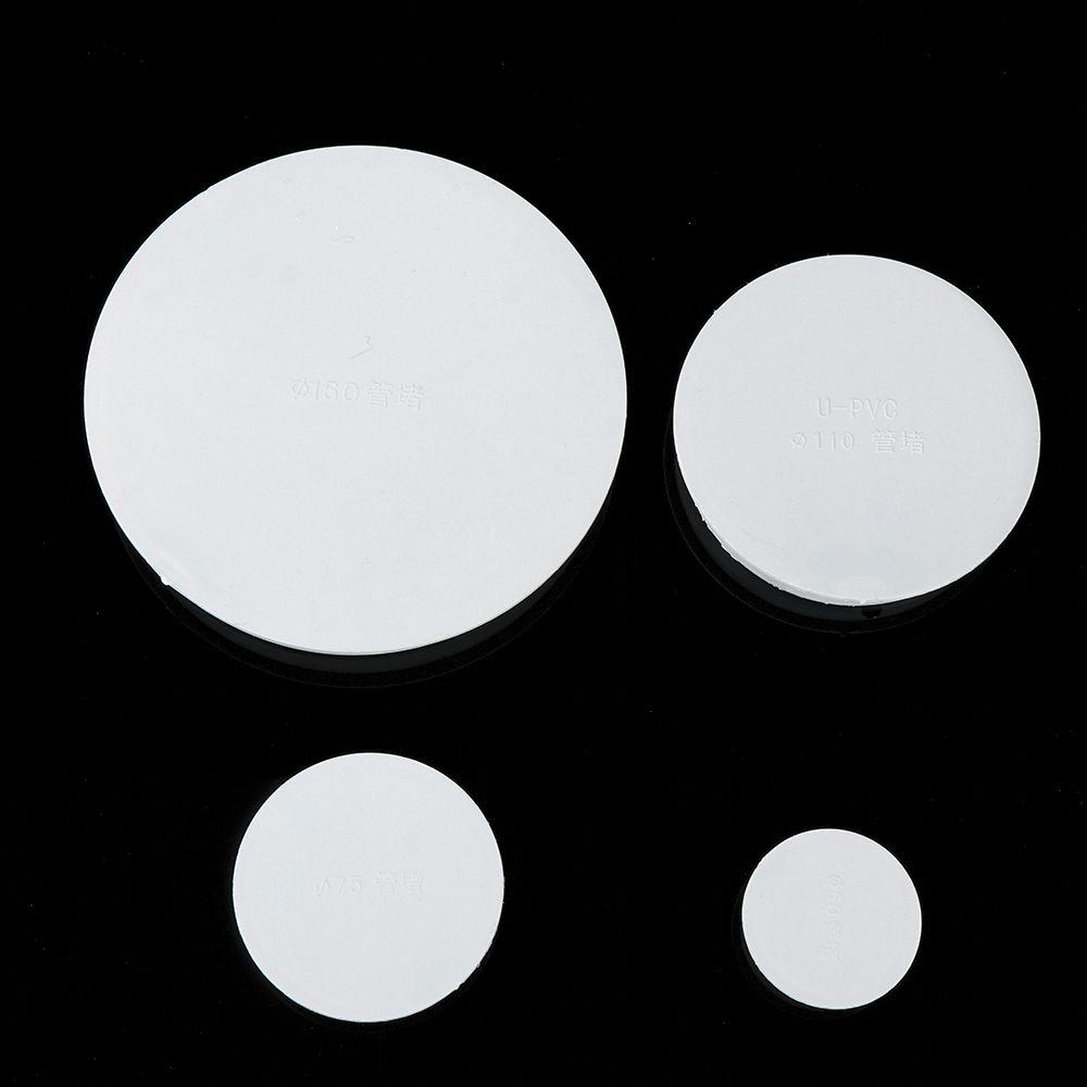 3/5/10pcs PVC Pipe Cap Decor Cover Fall Tube Insert Plugs Water Stop Hose End Connectors Hardware Fitting