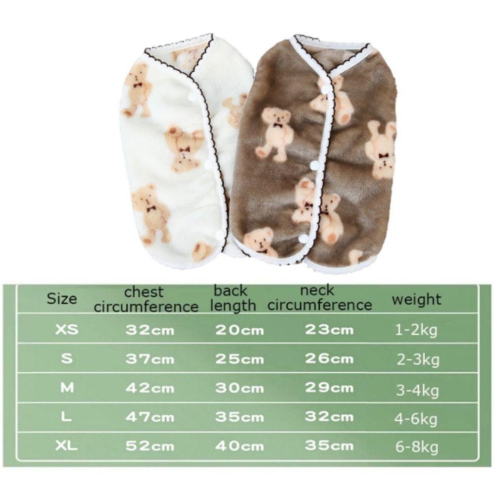 Soft Winter Plush Dog Vest Warm Pet Clothes Chihuahua Dog Coat Small Medium Dogs