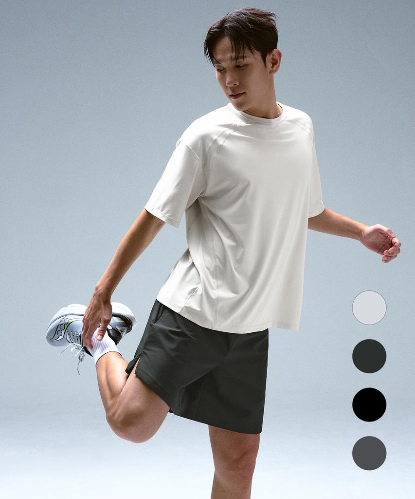DRAW FIT [Hans X Drawfit] Active Running 7-Inch Half Shorts [4 Colors]