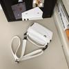 Women Nylon Small Handbag Men Waterproof Lightweight Shoulder Bag Solid Color Crossbody Mobile Phone Bag