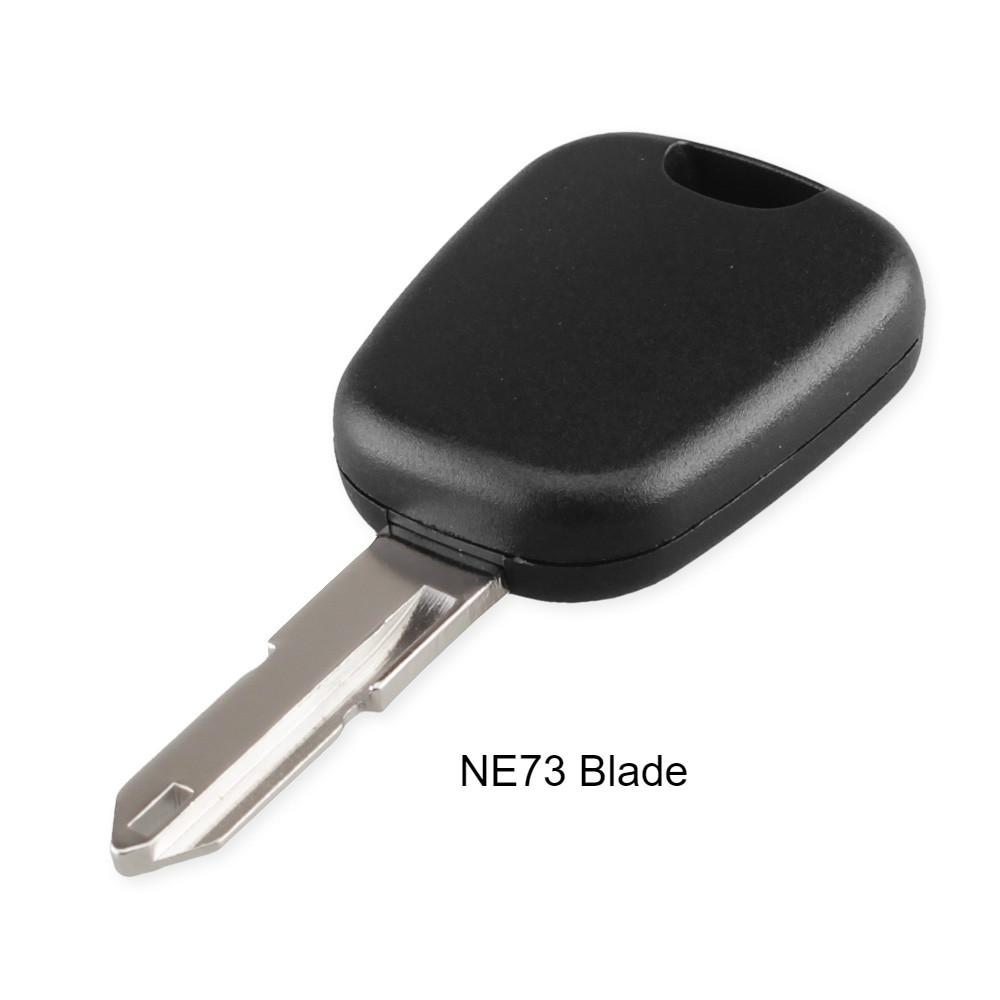 S For Peugeot 106 107 307 207 306 406 For Citroen C2 C3 C4 Sx9 Ne73 Va2 Hu83 Transponder Car Key Shell Fob Case