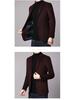 Men's Double-Breasted Cashmere Wool Overcoat & Casual Suit Set for Fall/Winter