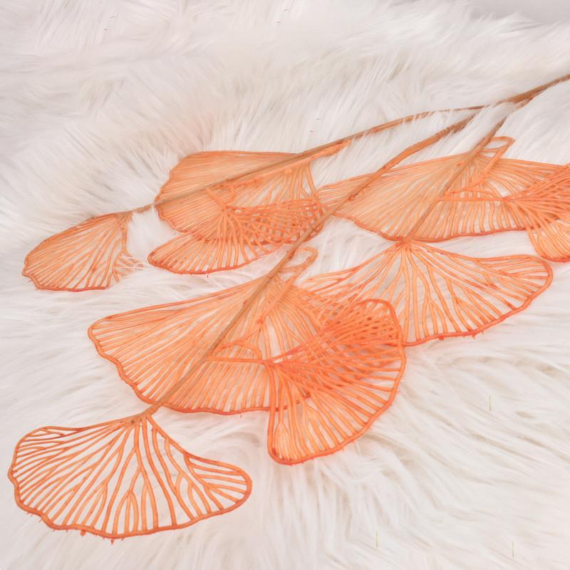 Ginkgobiloba Plastic Artificial Flowers For Wedding And Decorations Event