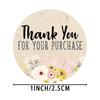 50-500pcs Thank You For Your Purchase Sticker Seal Label My Small Business Handmade Package Stationery Sticker Gift Scrapbook
