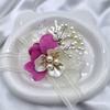 1Pc Pearl High-end Feel Mesh Sweet Plastic Wedding Decorations Simulation Wrist Corsage Petal