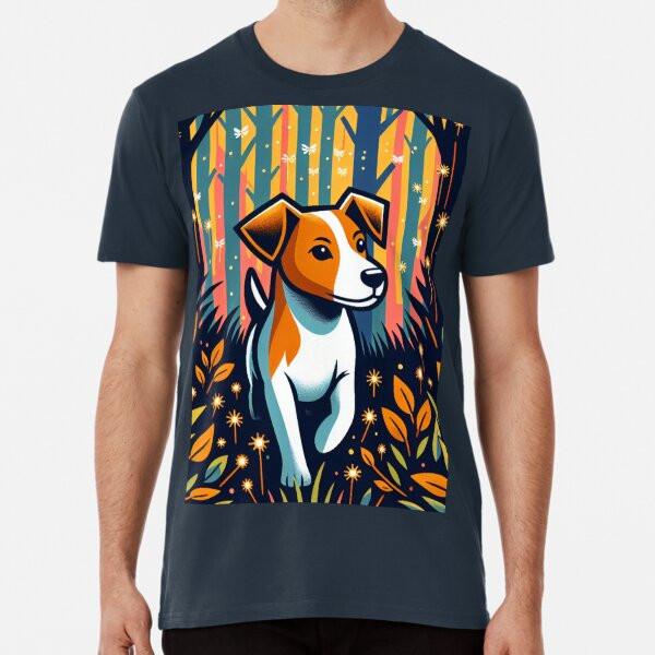 

Исследуйте с джек-рассел-терьером S до 5XL Сделано в Австралии/США Футболка XL