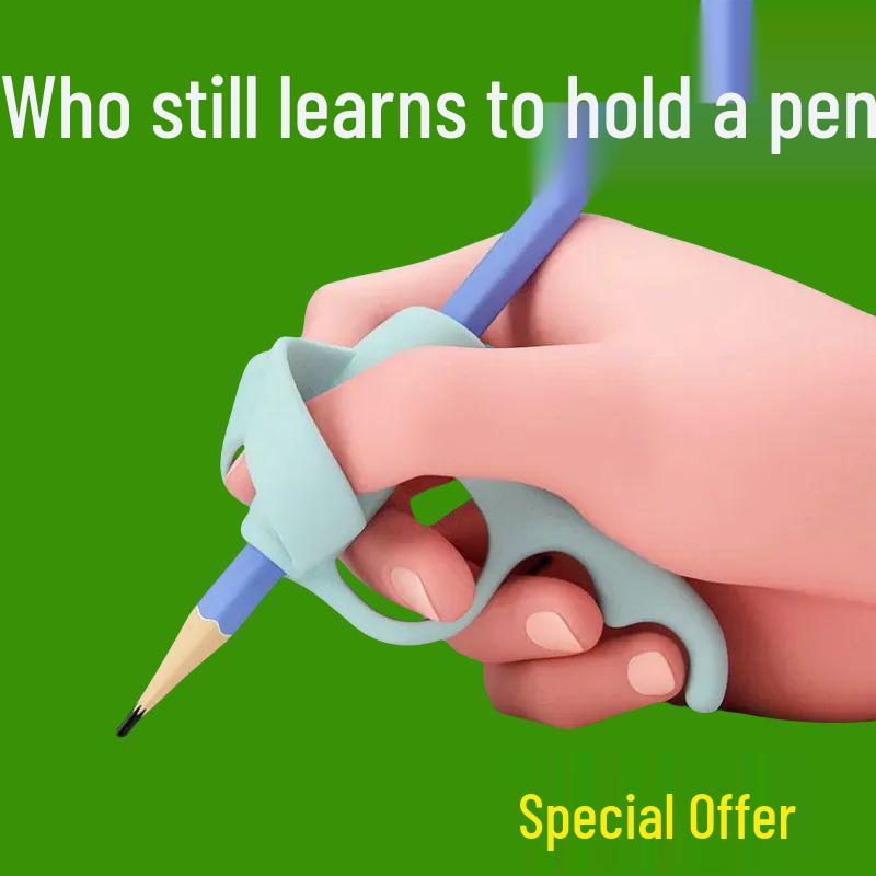 

Beginner Five-Finger Pen Holder: Elementary School Grip Corrector for Students Thickened & Reinforced - 1 Piece