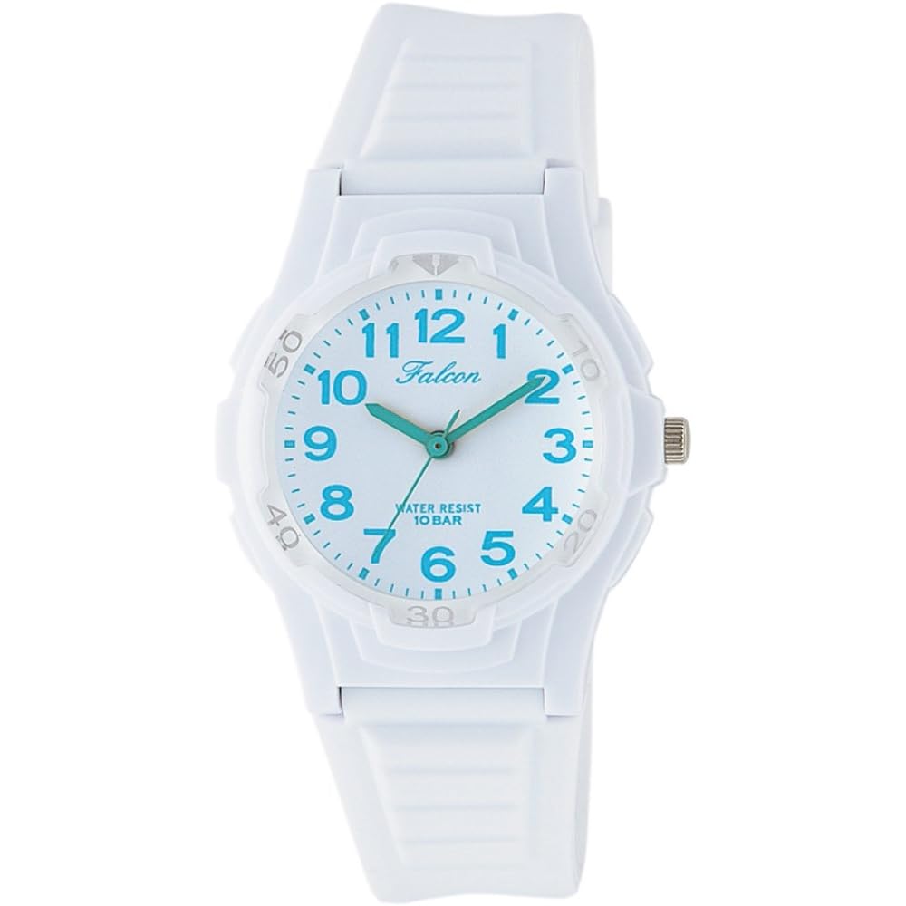 

Citizen Q&Q Analog Waterproof Watch with Urethane Strap 30m White Light Blue for Women
