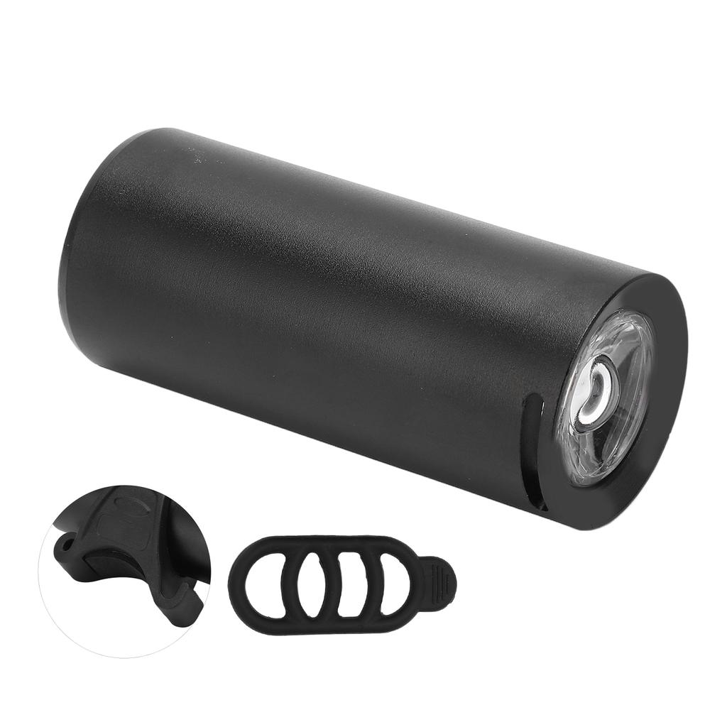 USB Rechargeable Bicycle Headlight 1200mAh Night Riding Bike Front Light Waterproof Cycling Lamp