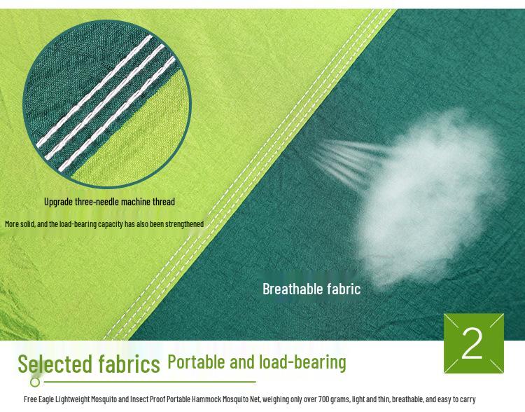 Free Eagle Double Mosquito Net Parachute Hammock and Camping Swing