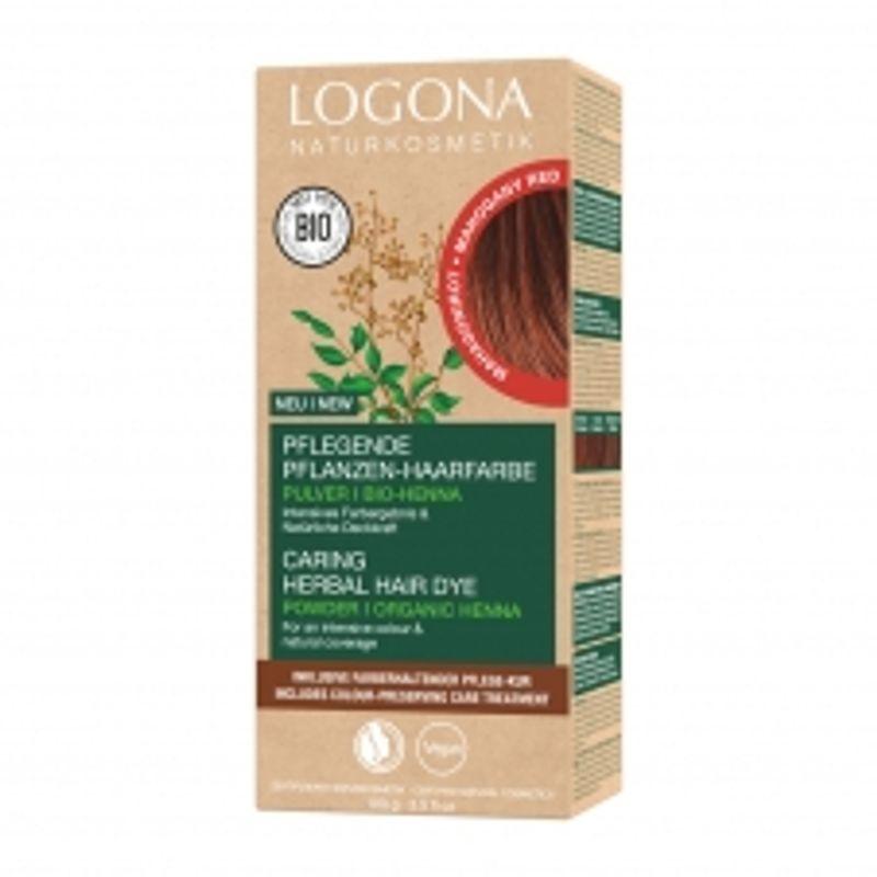 

Logona Nourishing Herbal Hair Dye Powder (05. Mahogany Red) 100g