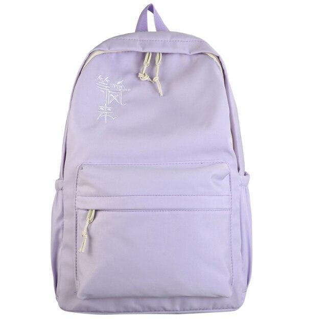 Nylon Backpack Fashion Bagpack Shoulder 