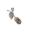 925 Sterling Silver Labradorite Gemstone Handcrafted Pendant Jewelry For Women PP-55-23