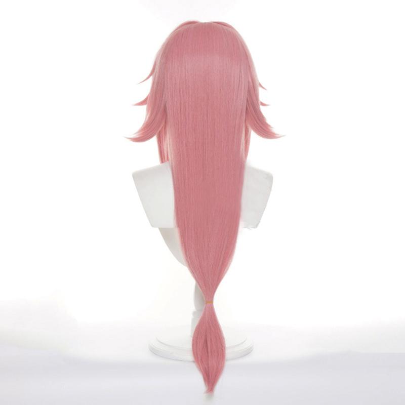 Spiel Cosplay Yae Miko Guuji Yae Kostüme Uniform Perücke Frauen Halloween Party Kostüme Kleid Anzug