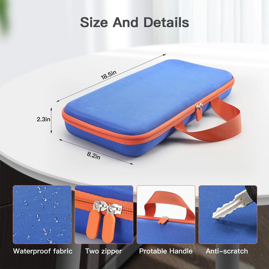 Hard EVA Case for Dyson Airstrait HT01 Storage Bags Portable Travel Carrying Box For Dyson Corrale Hair Straightener Accessories