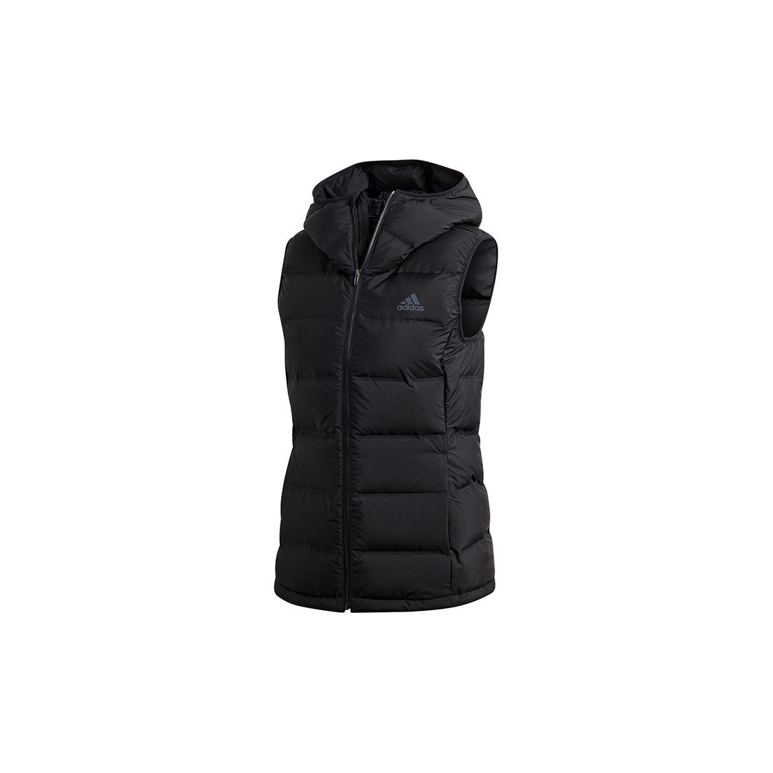 (WMNS) adidas Down Vest Asia Sizing Black Women s BQ1943 S