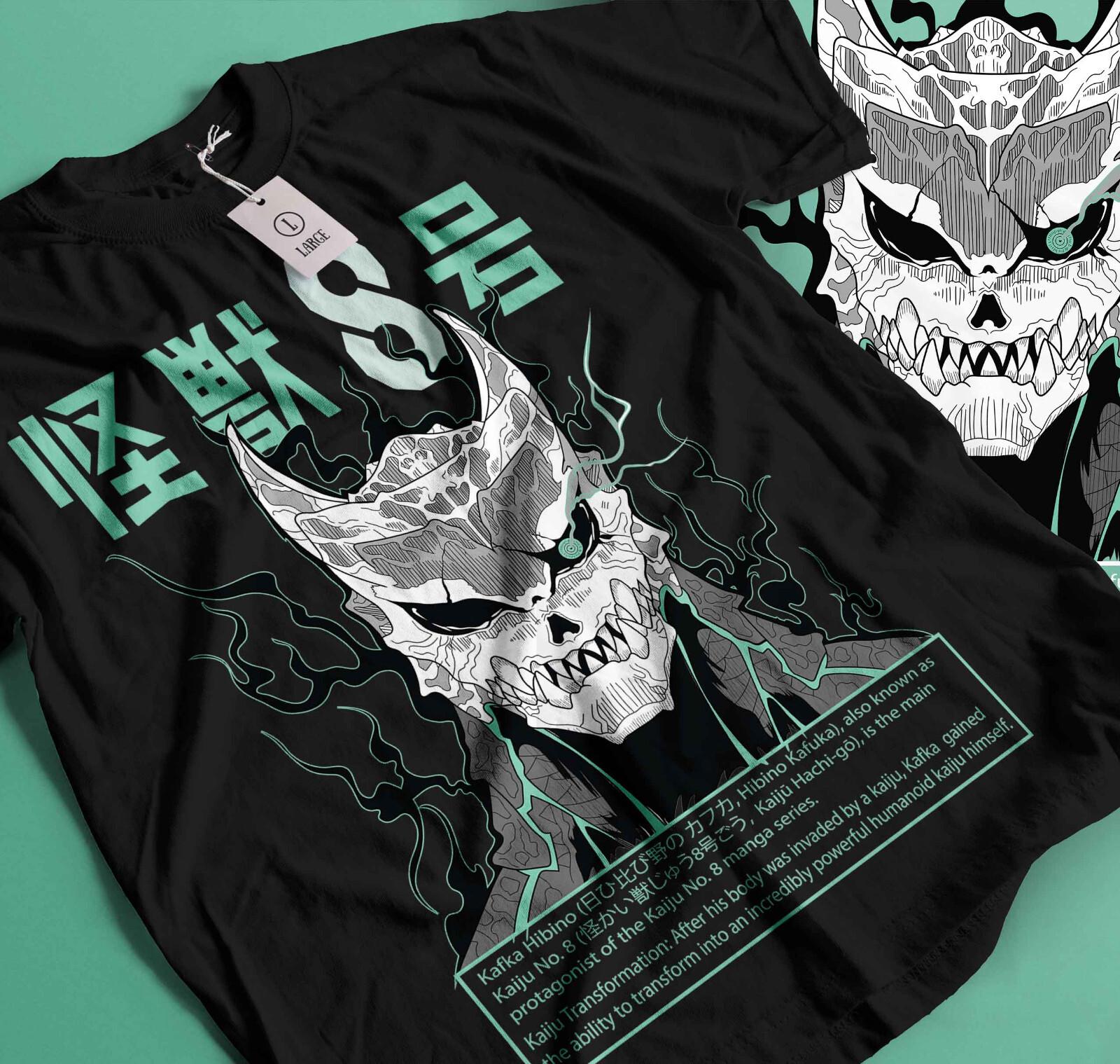 

Kaiju no 8 T-Shirt Mens Womens Tees Top Mina Shiro kaij HoshinaGift Manga Best Anime Shirt allsize361 2XL