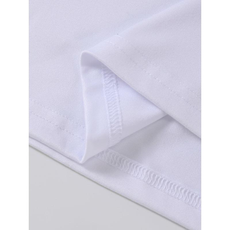 European sizes Good Things Take Time Print Summer Fitness Men's Sports Short-Sleeve Breathable Casual Commuting Training Quick-drying Fitness T-shirt