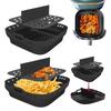 Divider Cooking Mat Foldable Baking Tray Silicone Air Fryer Mat