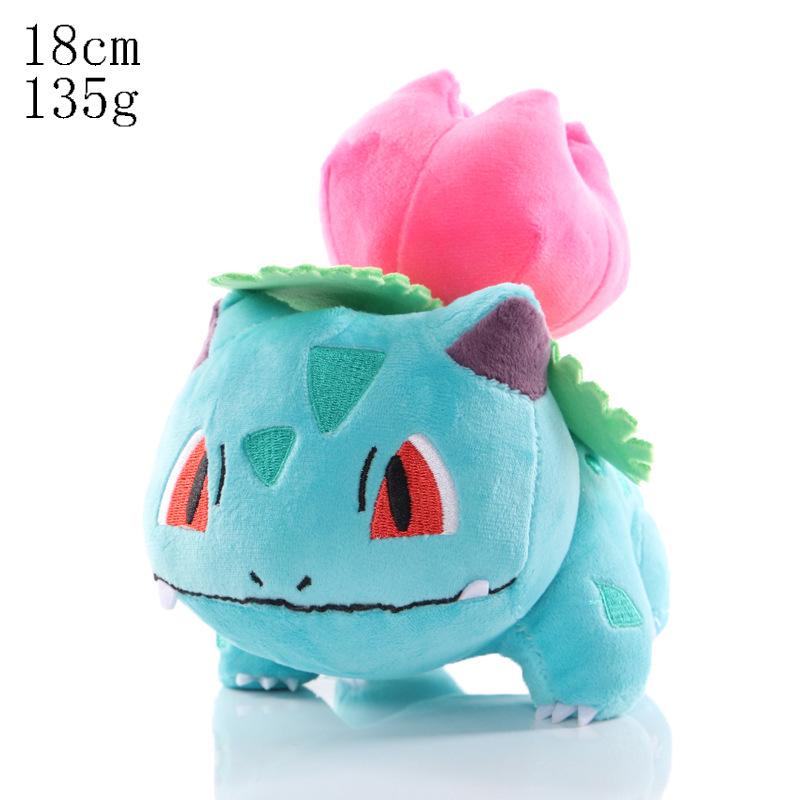 Gengar, Psyduck, Charizard, Mewtwo, Eevee, and Snorlax Pokémon Plush Toys Collection