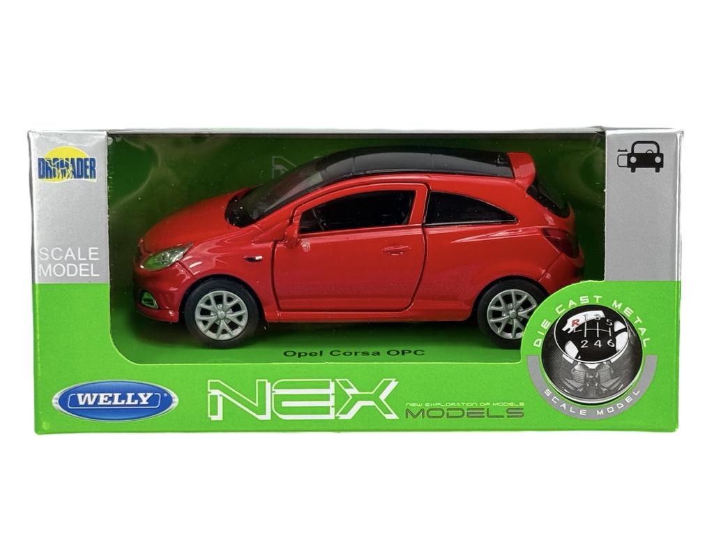 WELLY OPEL CORSA OPC ROT 1:34 42363