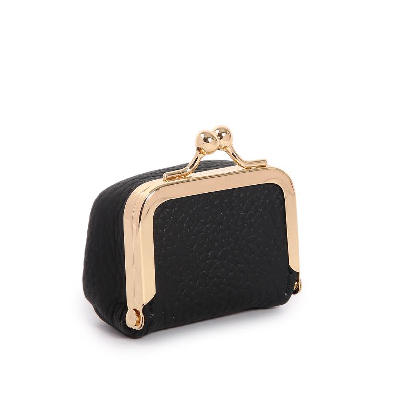 Compact Gold Jewelry Box & Coin Purse