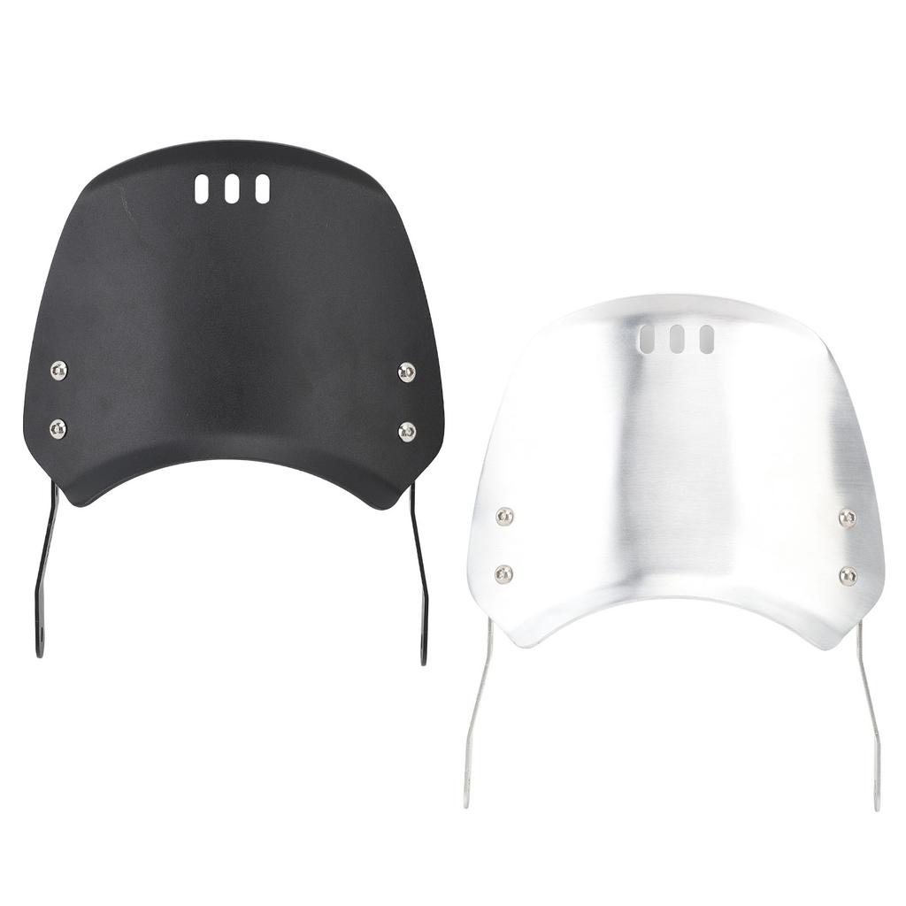 Motorcycle Windshield Protective Wind Deflector Windscreen Front Flyscreen with Mount Replacement Fo