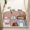 Cartoon Irregular Silk Mat Door Scraping Dirt Can Cut The Foot Mat Wear-resistant Anti-slip Door Mat