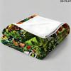 ben 10 Print Flannel Blanket High Quality Warm Comfortable Cover for All Seasons Perfect for Gifts Home Decor