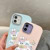 For Vivo V23 V25 V27 V29 V30 Y27S Y28 Y33S Y36 Infinix Hot30I Hot40 Tecno Spark20 Cartoon Black Cat Silver Edge Soft Liquid Silicone Protective Casing