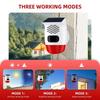 Rechargeable Solar Alarm Multifunctional Solar Charging Alarm Security Alarm Siren  Garage Security