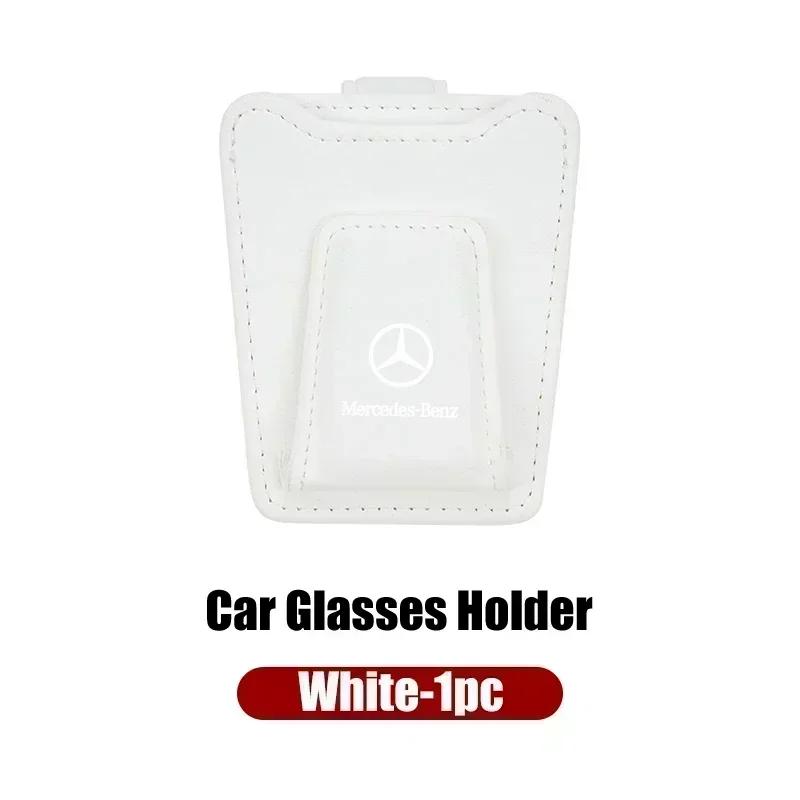 Car Visor Sunglasses Clip Glasses Storage Rack For Mercedes Benz AMG A B C E S Class A180 CLK CLA GLE W212 C200 C300 W204 W205