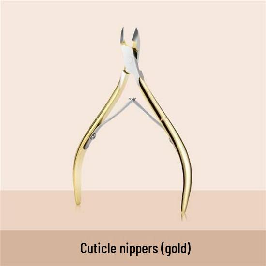 D501 Stainless Steel Cuticle and Nail Care Set: Dead Skin Pliers, Scissors, Dual-Headed Pusher, Remover, Clipper.