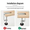 Metalworking Clamp-on Table for Jewelry and Wood Craft Repair - Hole-Free Design