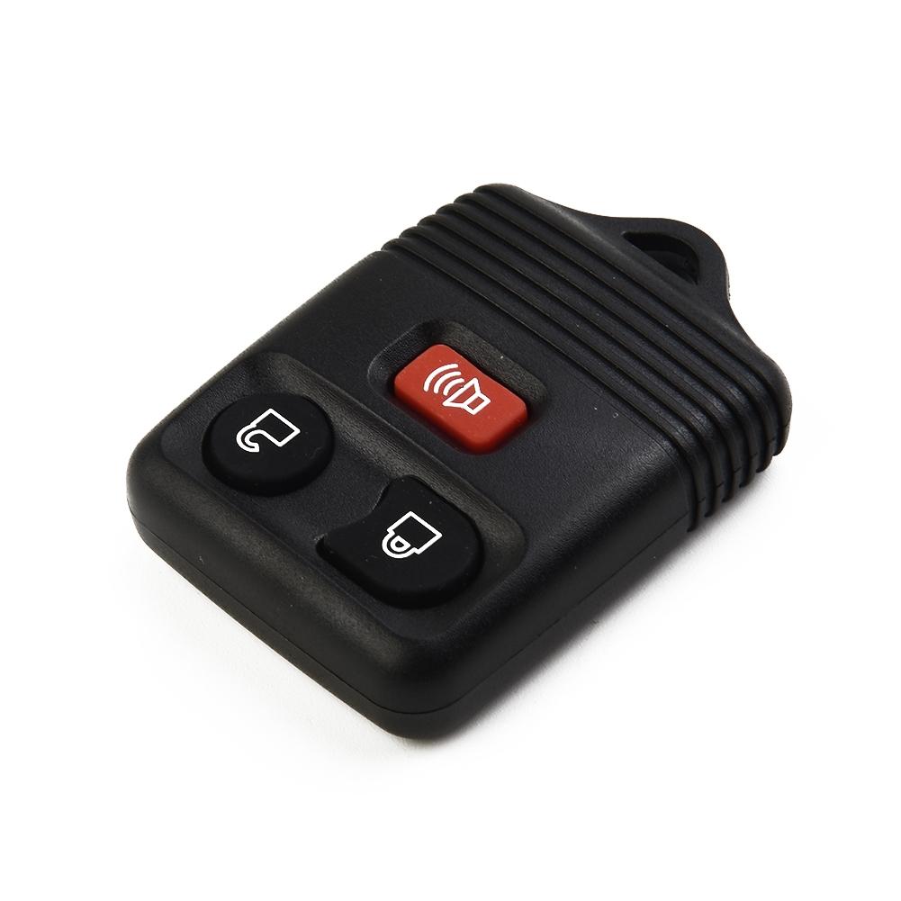 Remote Shell Case 3 Button 1pc Alarm Black Shell Case