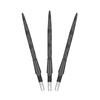 Target Darts Swiss Storm ONYX Dart Points (set of 3) 26mm/30mm/35mm Silver/gold/black Replacement Steel Dart Points (35mm, Black)