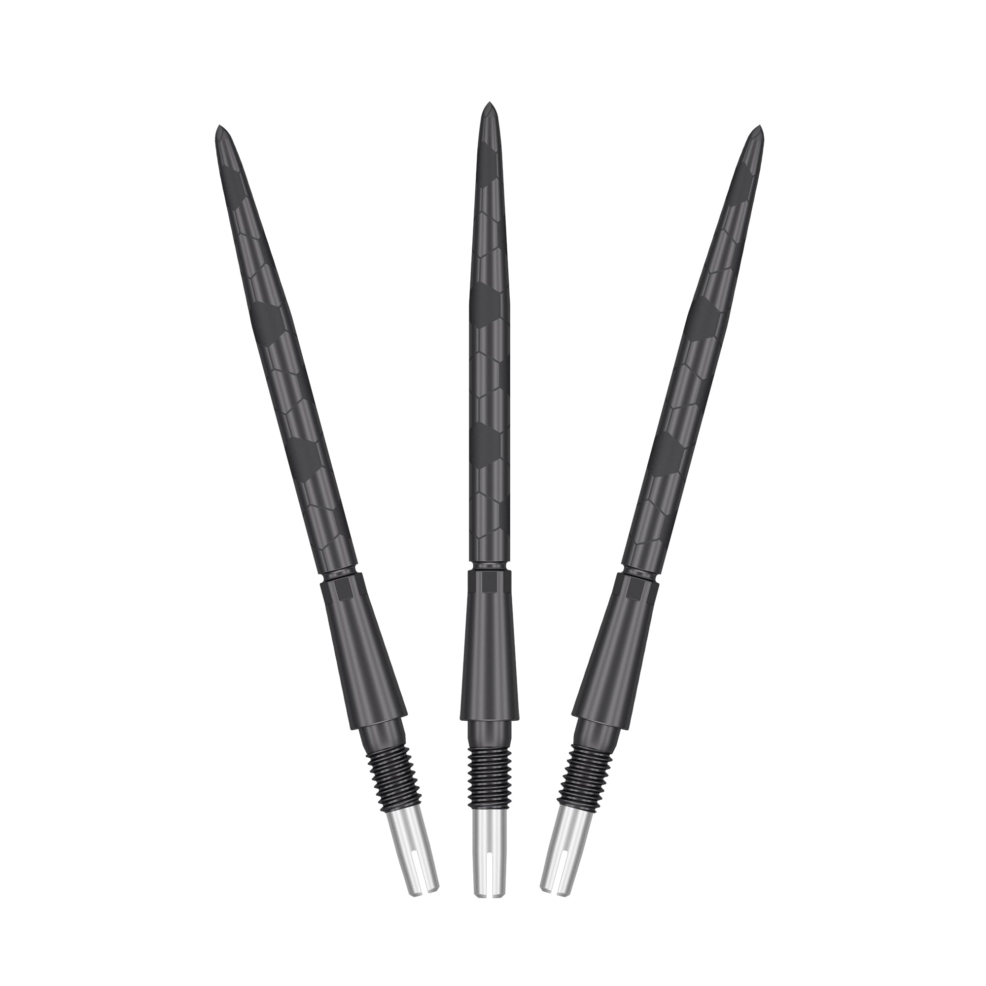 

Target Darts Swiss Storm ONYX Dart Points of Replacement Steel Dart Points (Set 3) 26mm/30mm/35mm - Silver/Gold/Black (35mm, Black)